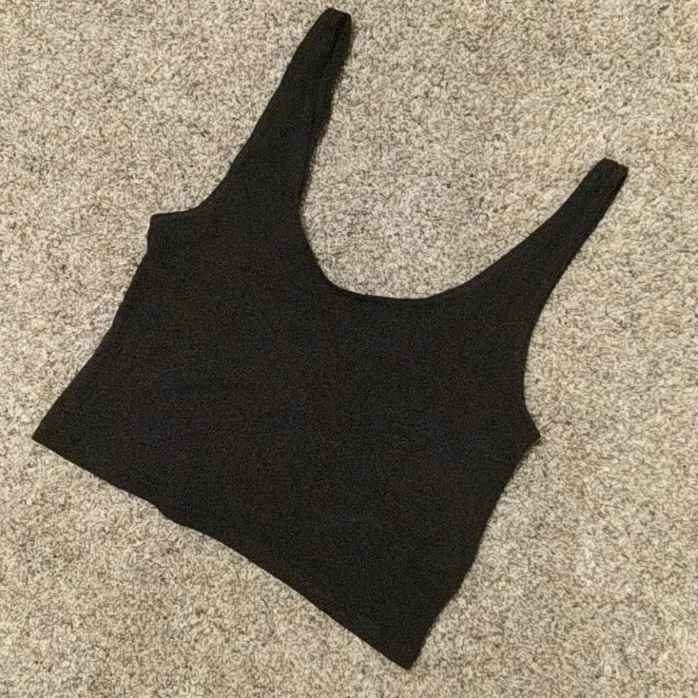 Black Crop Top